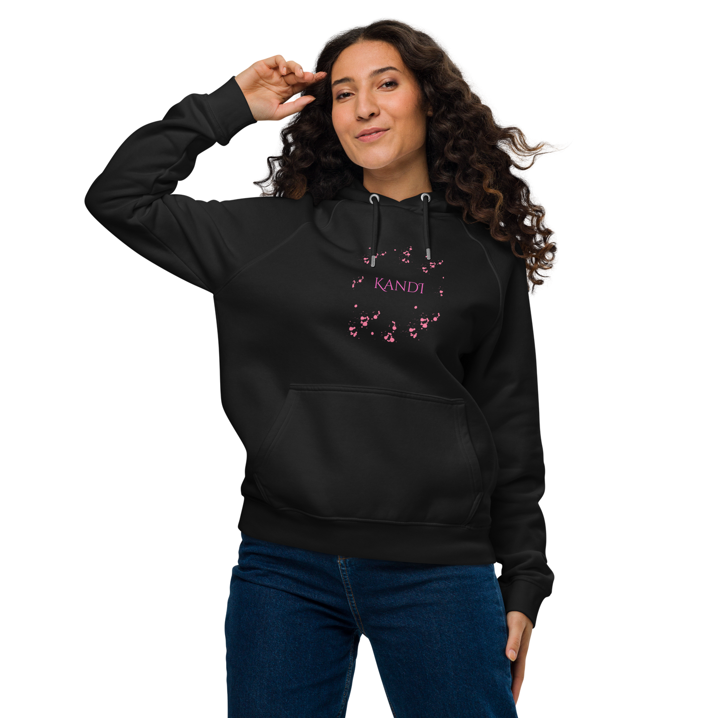 Unisex eco raglan hoodie